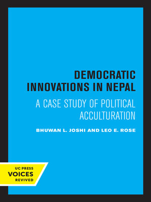 cover image of Democratic Innovations in Nepal